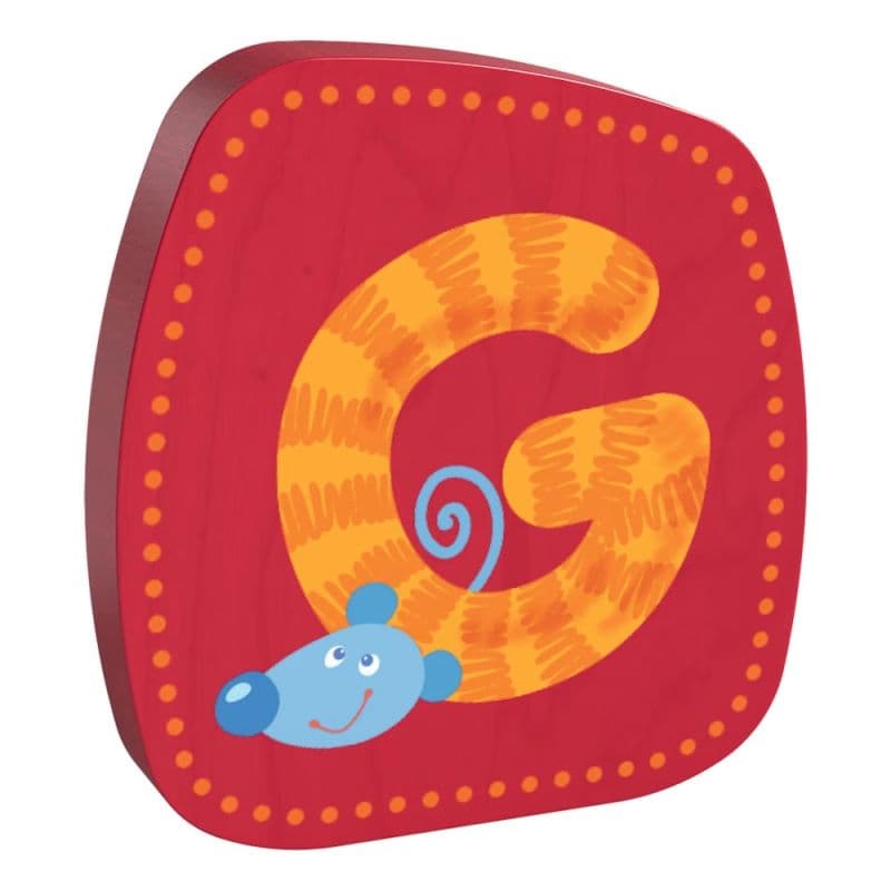 Lettre en Bois Décoratives G Haba® - Décoration Chambre