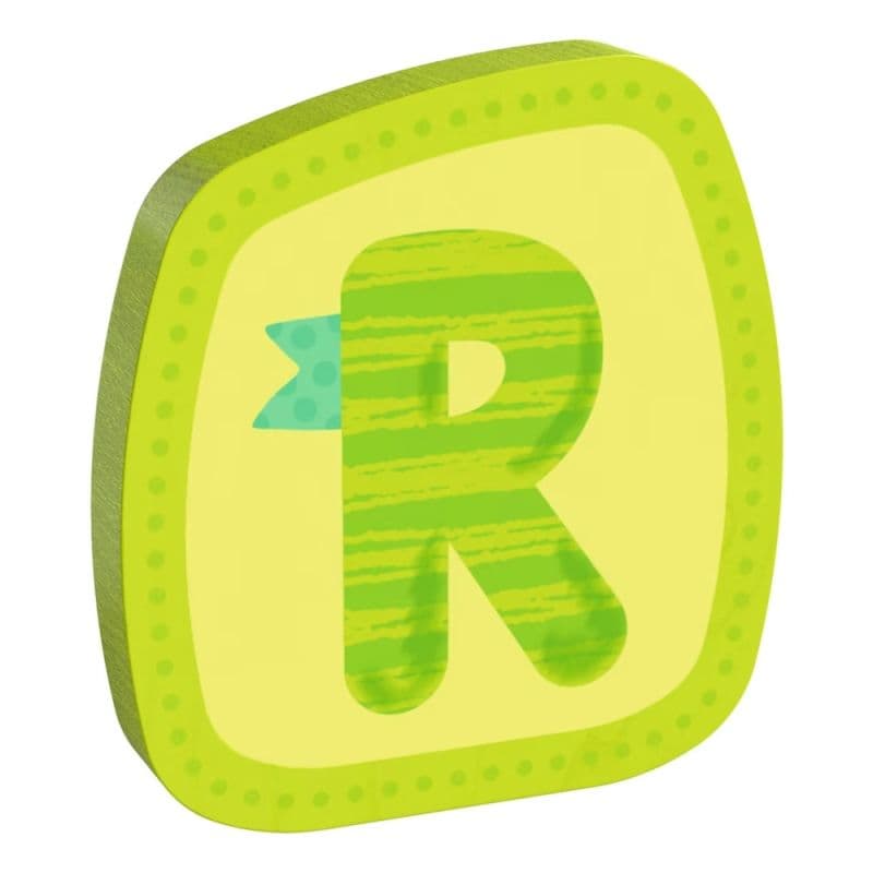 Lettre en Bois Décoratives R Haba® - Décoration Chambre