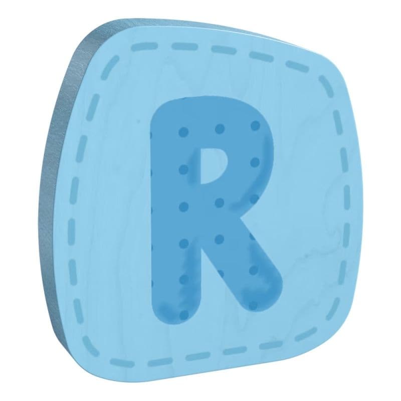 Lettre en Bois Décoratives R Haba® - Décoration Chambre