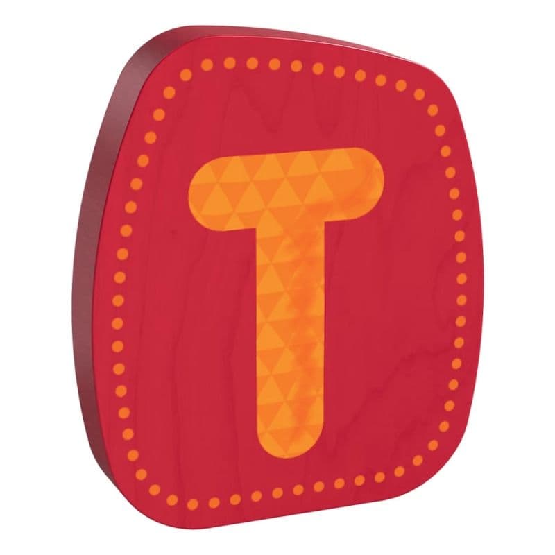 Lettre en Bois Décoratives T Haba® - Décoration Chambre