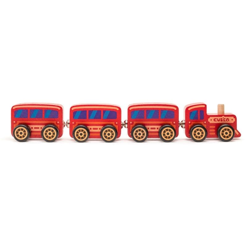 Petit train en bois Classic Express 3 wagons Cubika®