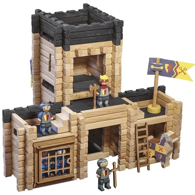 Jeux de construction Château Fort et Catapulte 270 pièces Jeujura® |
