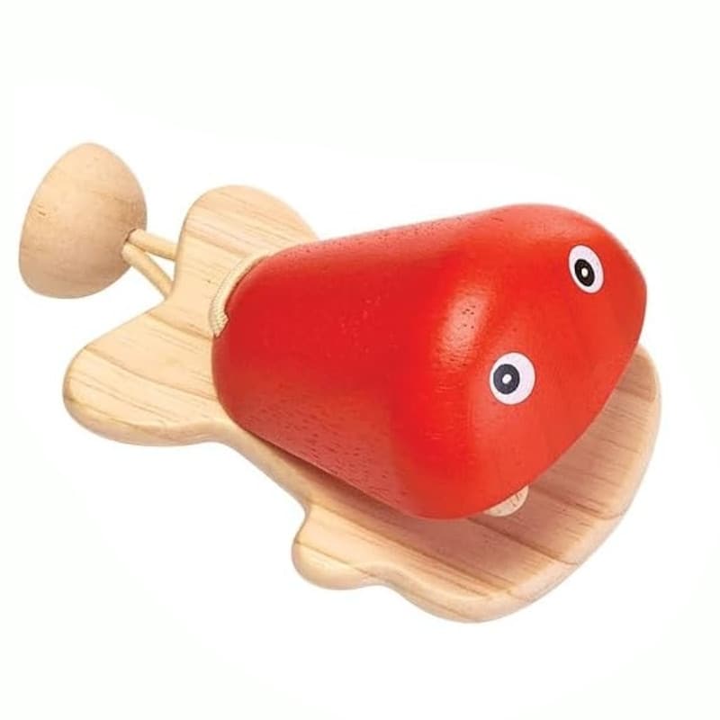Jouet en bois Castagnettes Poisson coloré en bois Plantoys® - Jouet e