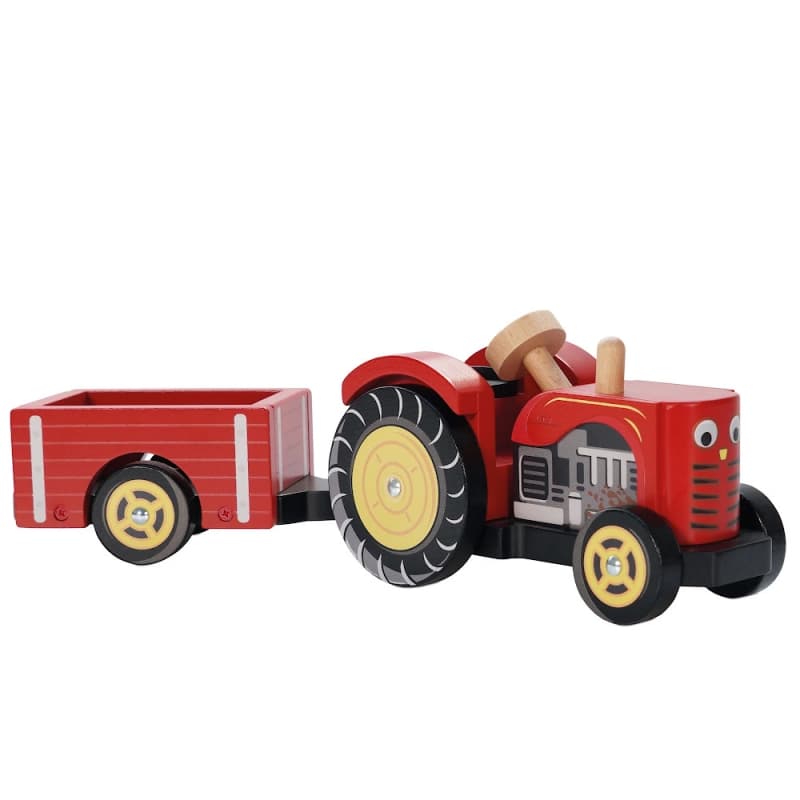 Set de la Ferme en bois le Tracteur de Bertie Le Toy Van® - Jouets