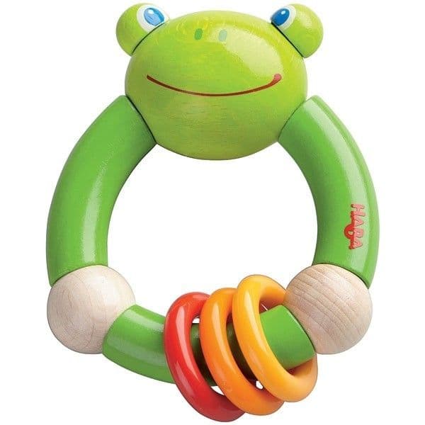 Hochet Bois HABA® Grenouille - Hochets Bébé