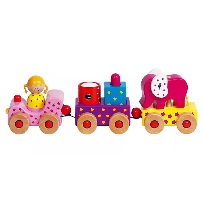 Train de Cubes Hollywood Goki - Jouets en bois