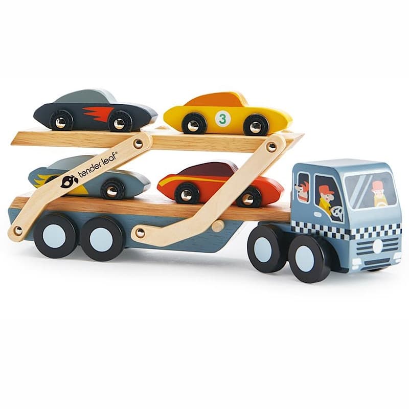 Jouet en bois Transporteur de petites voitures Tender Leaf Toys®