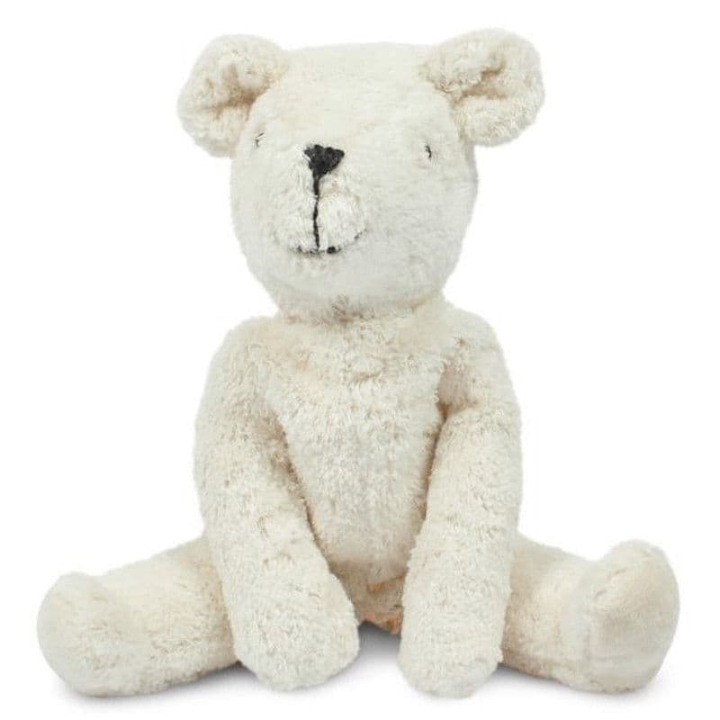 Ours Blanc en Peluche Coton Bio Moyen 30 cm Senger® - Teddy Bear Bio