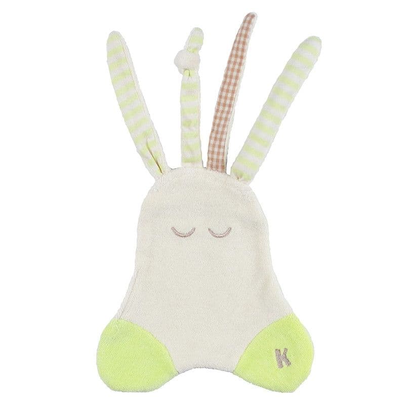Doudou Naissance Little Woppy 16cm Keptin -jr Coton Bio Vert - Bébé p