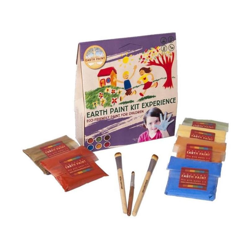 Kit Expérience Peinture enfant en poudre 6 couleurs Pigments