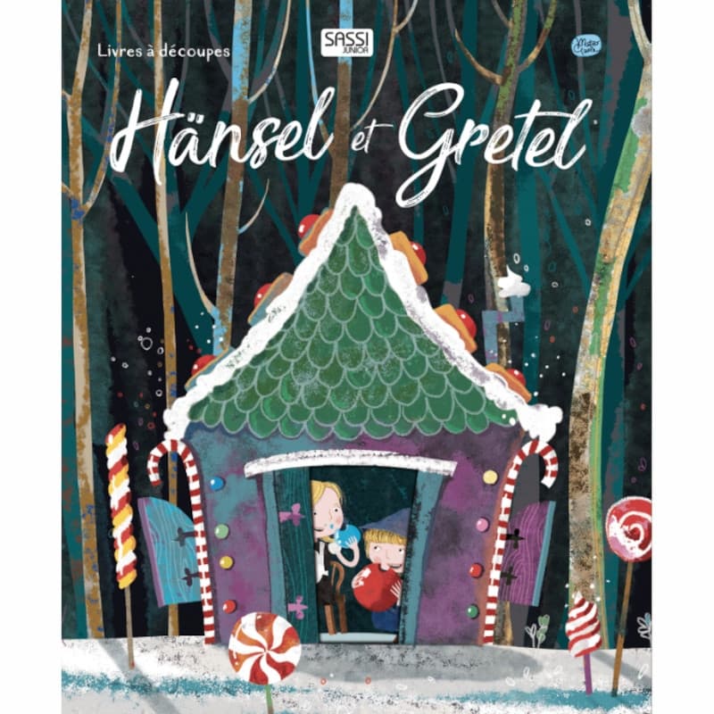 Livre enfants découpé, Hänsel et Gretel de Matteo Gaule Sassi® - Liv