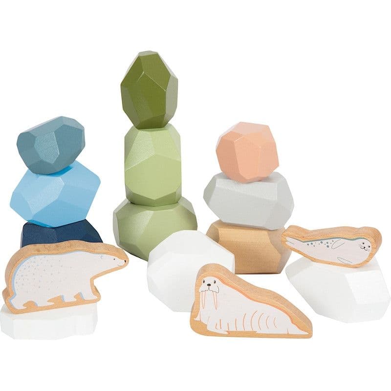 Jouet en bois Pierres d'équilibre 'Arctique' Small foot by Legler® -
