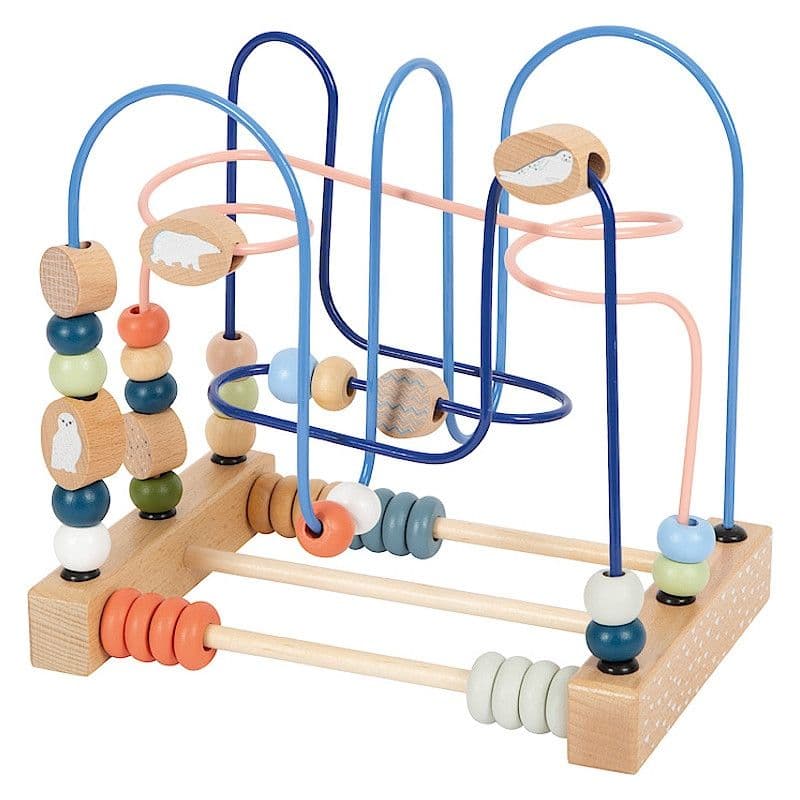 Jouet Circuit de Motricité bébé en bois 'Arctique' Small foot by Le
