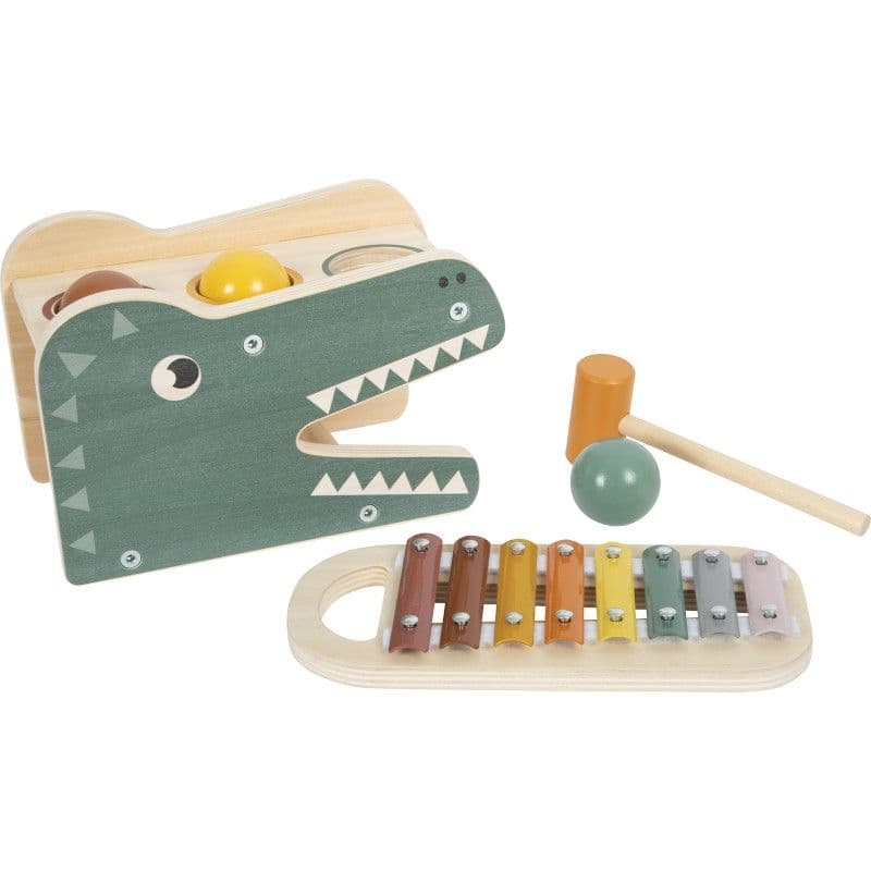 Jouet Banc à marteler Xylophone en bois pour bébé 'Safari' Small fo