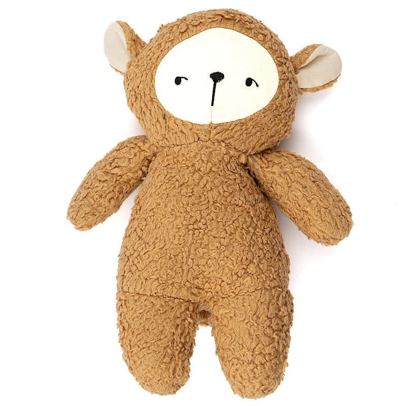 Peluche Buddy Sheep Mouton Caramel Fabelab® 32cm Coton Bio -