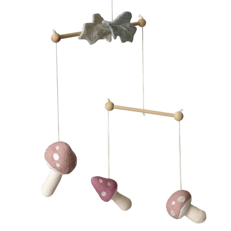 Mobile bois et tissu Promenade en Forêt Egmont Toys® - Éveil bébé