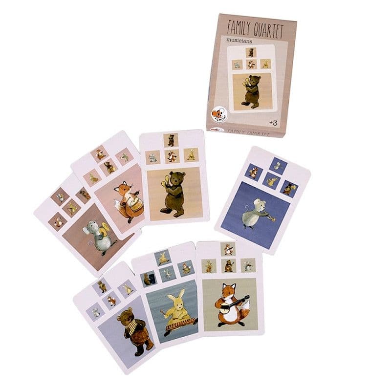 Jeu de cartes 7 Familles de Musiciens Egmont Toys® - jeux de société