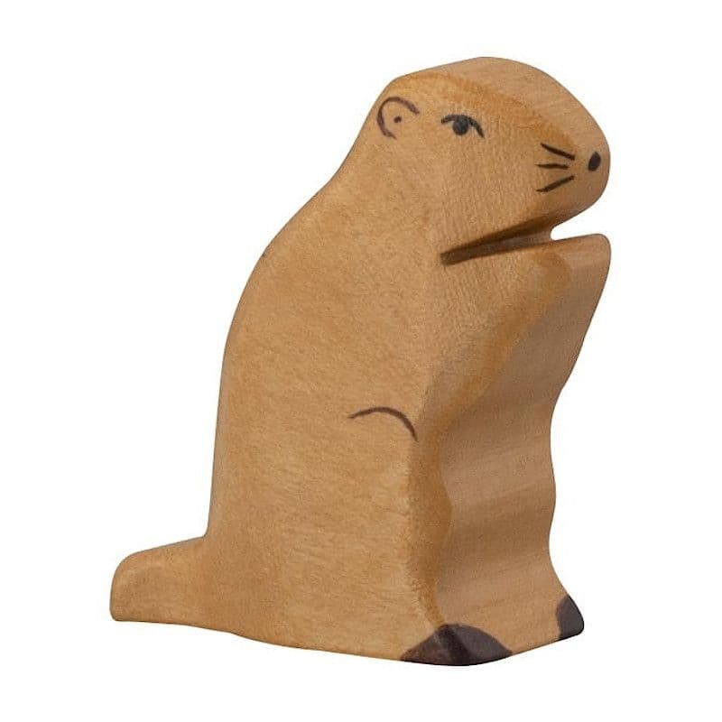 Figurine en bois Petite Marmotte 5cm Jouets Holztiger®