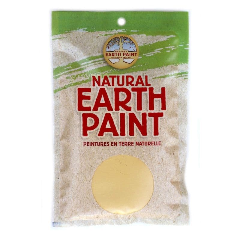 Peinture enfant en poudre 1 sachet Pigments Naturels Jaune Natural