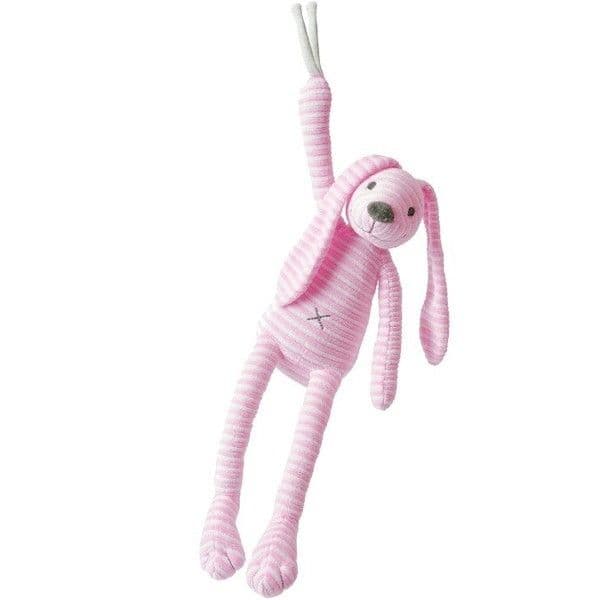 Peluche Musicale Lapin Reece Doudou Rose 33 cm Happy Horse® - Doudou