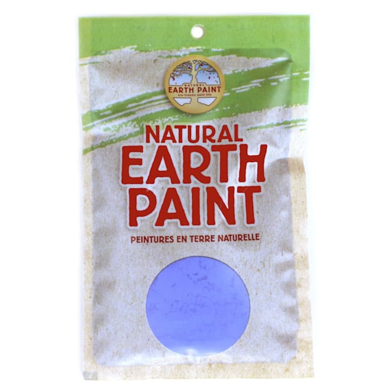Peinture enfant en poudre 1 sachet Pigments Naturels Bleu Terre