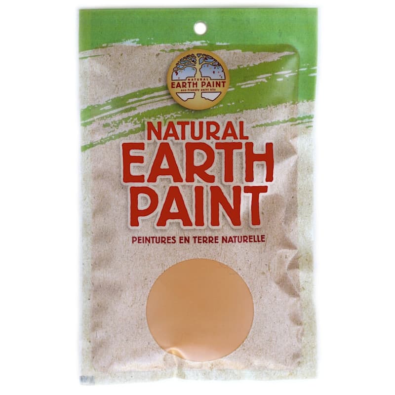 Peinture enfant en poudre 1 sachet Pigments Naturels orange Terre