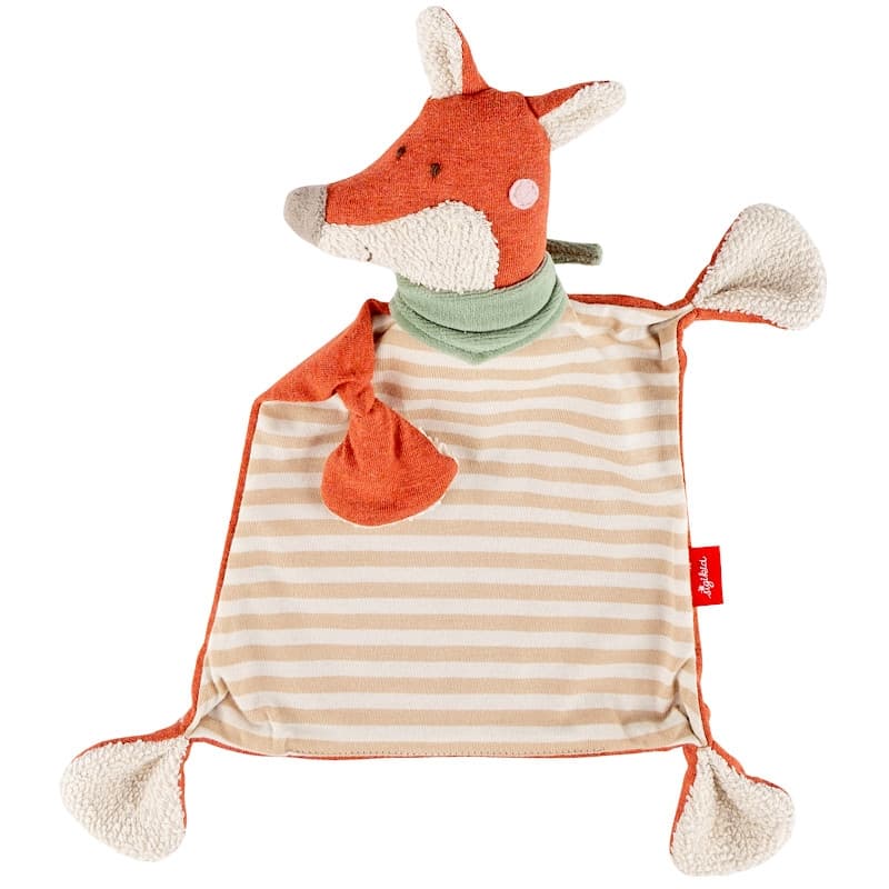 Doudou Renard Souriant Velours et jersey de coton Sigikid® 26 cm