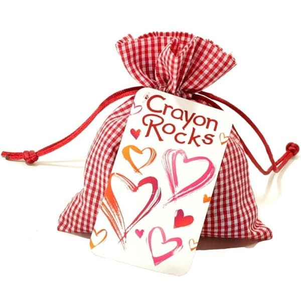 Sachet Vichy 20 Craie Cailloux ergonomique Cire Naturelle Crayon Rocks