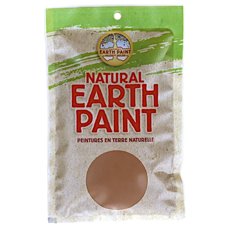 Peinture enfant en poudre 1 sachet Pigments Naturels Marron Terre
