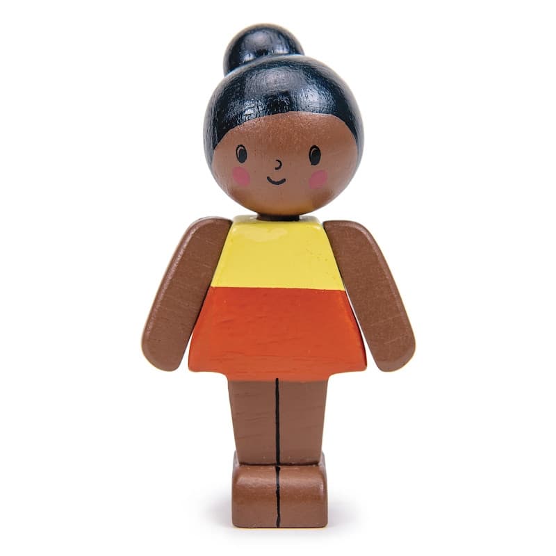 Figurine en bois poupée Fille Moka 'We are family' Tender Leaf Toys®