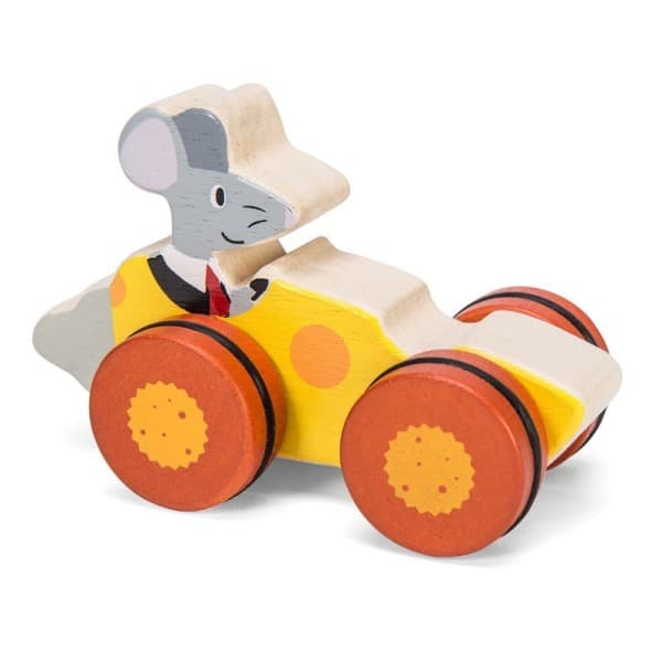 Petite voiture en bois 'Woodland Race' Souris Le Toy Van®