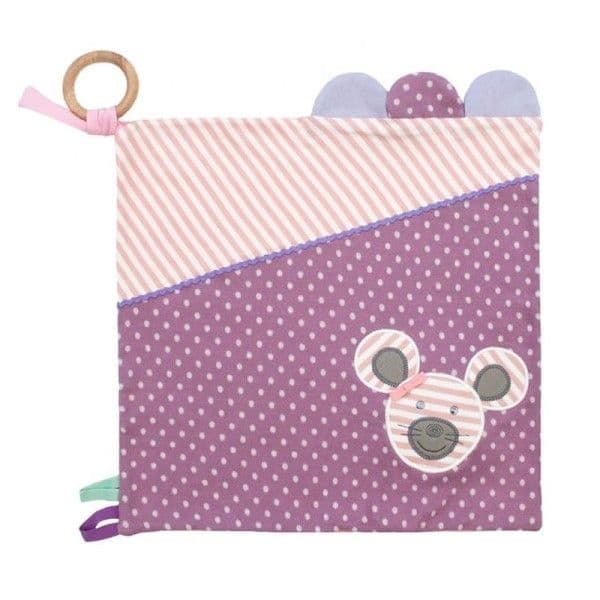 Doudou Lange Organic Farm Buddies™ Souris Ballerine - Doudou Bio