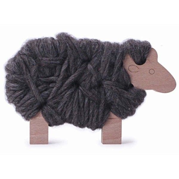 Jouet de laçage Mouton Jeu de tricot 'Woody' Gris Les jouets Libres®