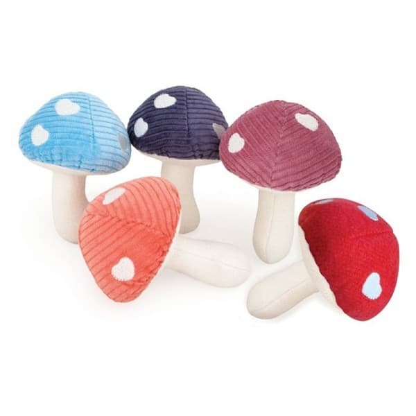 Hochet Champignon Rouge Apple Park™ Coton Bio - Jouets Bio