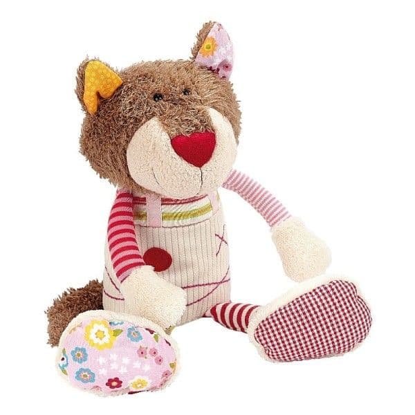 Sigikid® Peluche Doudou Chat Sweety 30 cm - Peluches écologiques