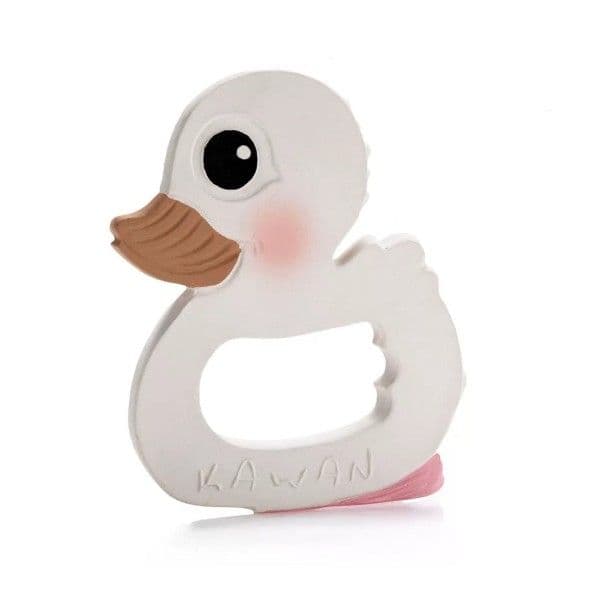 Hévéa Anneau de Dentition Canard Kawan - Jouet écologique