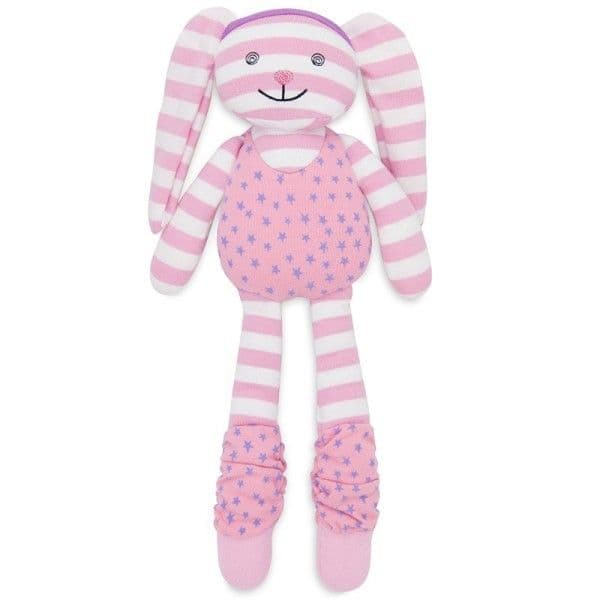 Doudou Peluche Organic Farm Buddies™ Lapine danseuse hiP Hop Coton B
