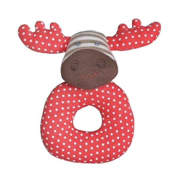 Hochet Organic Farm Buddies™ Élan 'Fanny' Coton Bio - Jouets Bio Ap