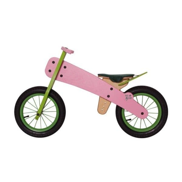 Draisienne en bois Dip Dap® 10 pouces Pink Spring Rose - Draisienne