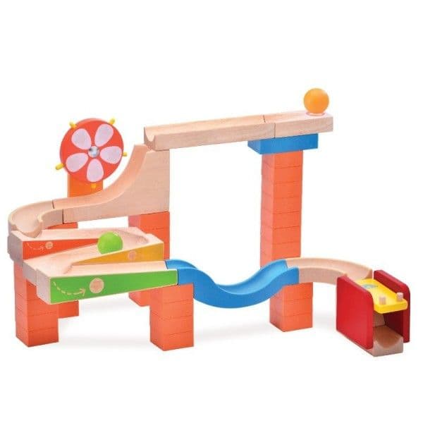 Wonderworld® Circuit à Billes Toboggan lumineux Trix Track - Circuit