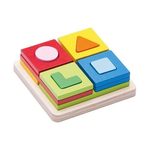 Jouets Puzzles de formes multiples Wonderworld® - Jouets Bio