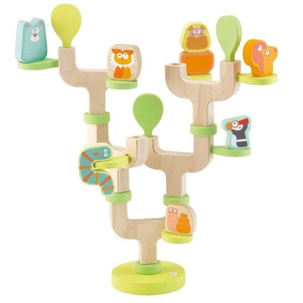 Jeu en bois Arbre Equilibre Sevi 1831 'Stacking Tree' - Jouets en bois