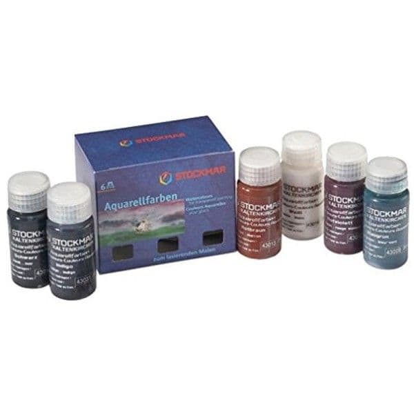 Peinture Aquarelle Enfant Stockmar® Assortiment 6 couleurs