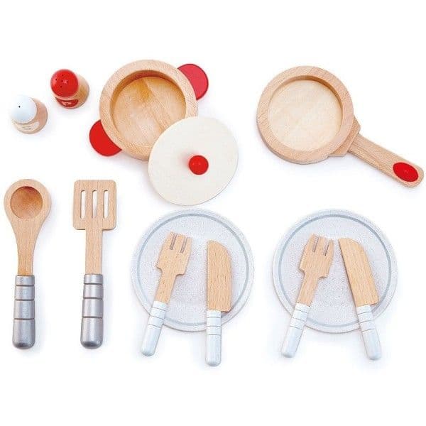 Dinette Set Casseroles & Vaisselle Service Blanc Hape® - Dinette en