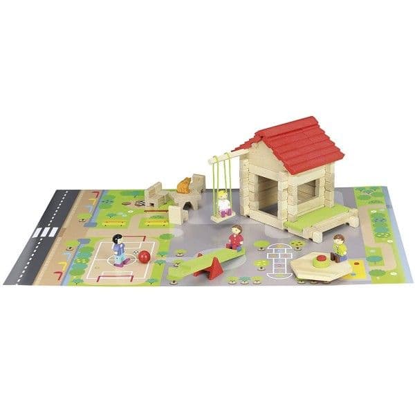 Jouet en bois Jeujura® Ma Petite école 77 pièces - Jouets en Bois Fr