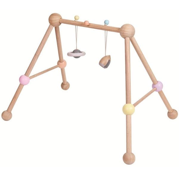 Jouets en bois Portique d'éveil Arche Pastelle Plantoys® - Jouet e