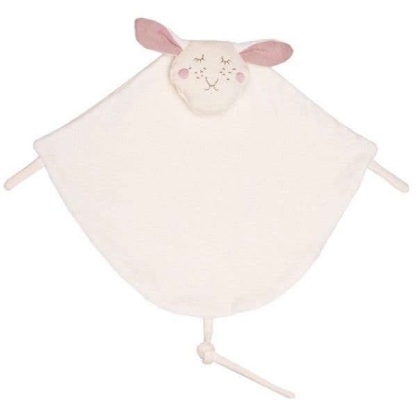 Doudou Plat Mouton Backyard Wooly Organic® Coton Bio 35 cm - Doudou