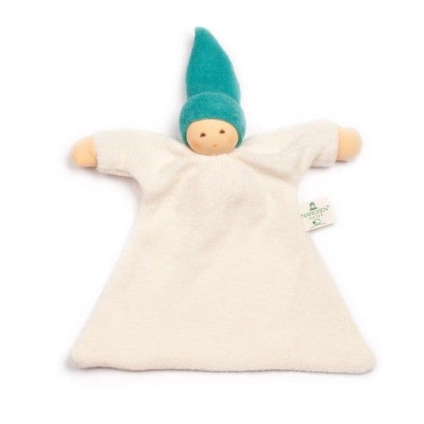 Doudous Plats Nanchen® Natur Poupée Waldorf Coton Bio Eponge (Kba) É