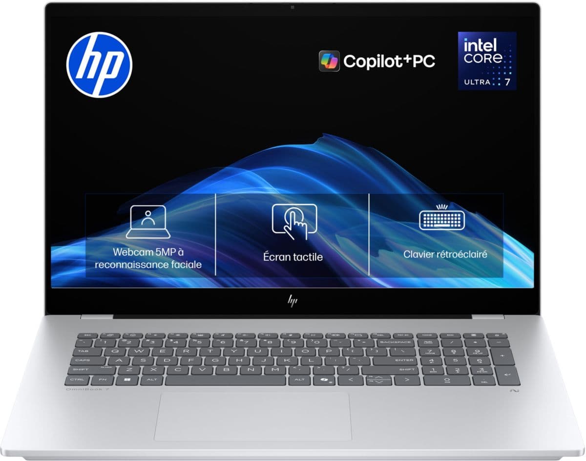 HP OmniBook 7 17-dc0003nf Copiloto+PC Portátil