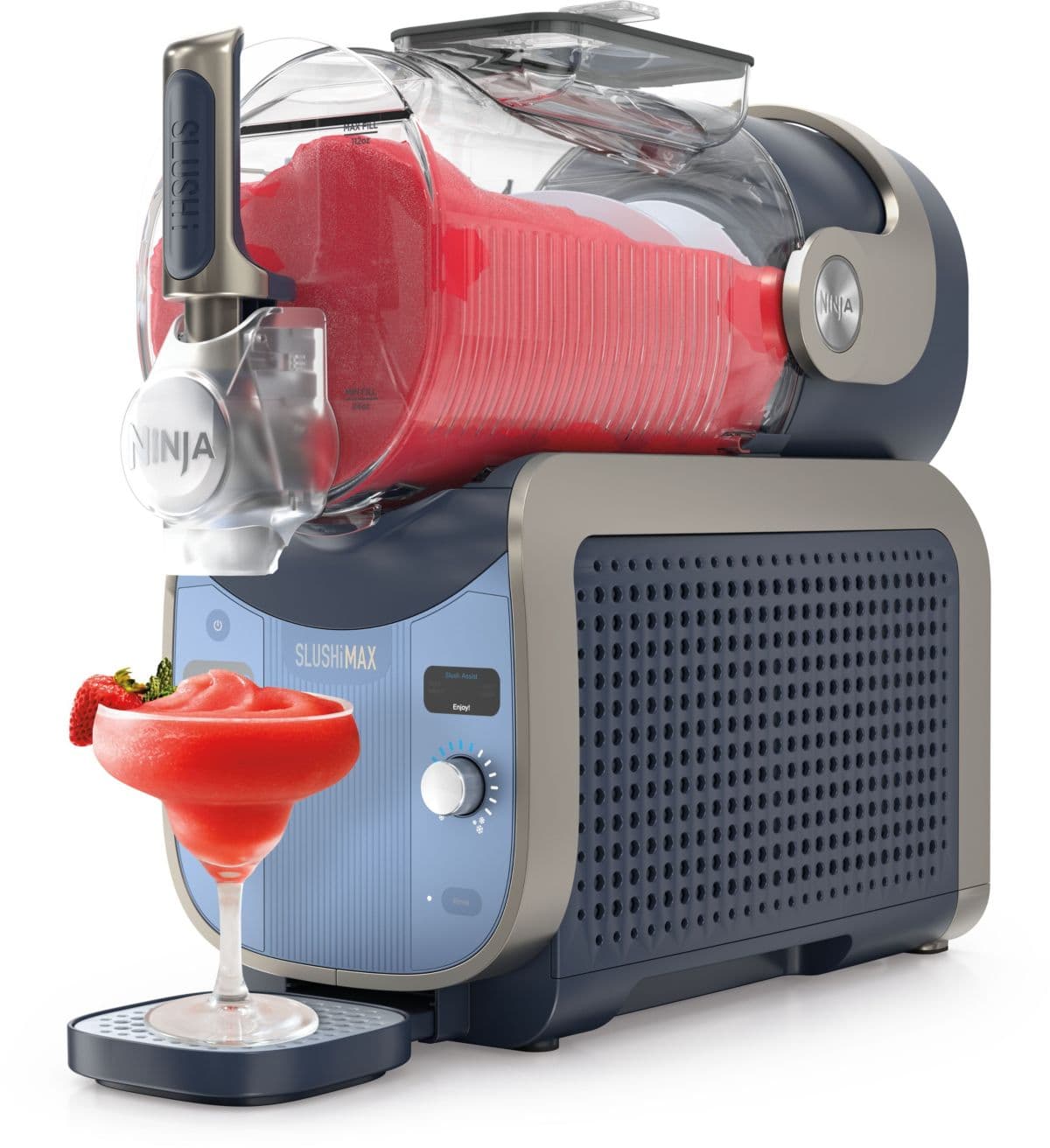 Máquina de granizados NINJA SLUSHI MAX FS605EUBL, granizados, cócteles helados, batidos, 5 programas, 4,4 L